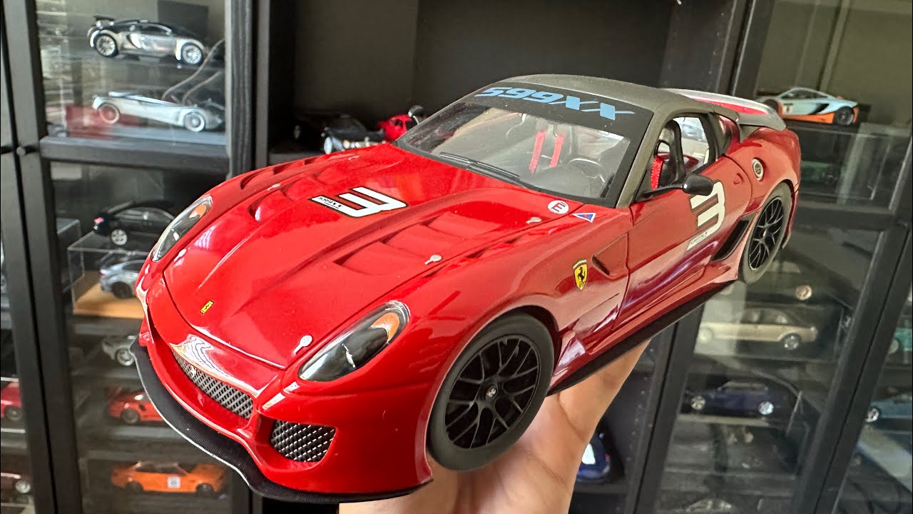 1:18 Ferrari 599XX by Hot wheels Review - YouTube