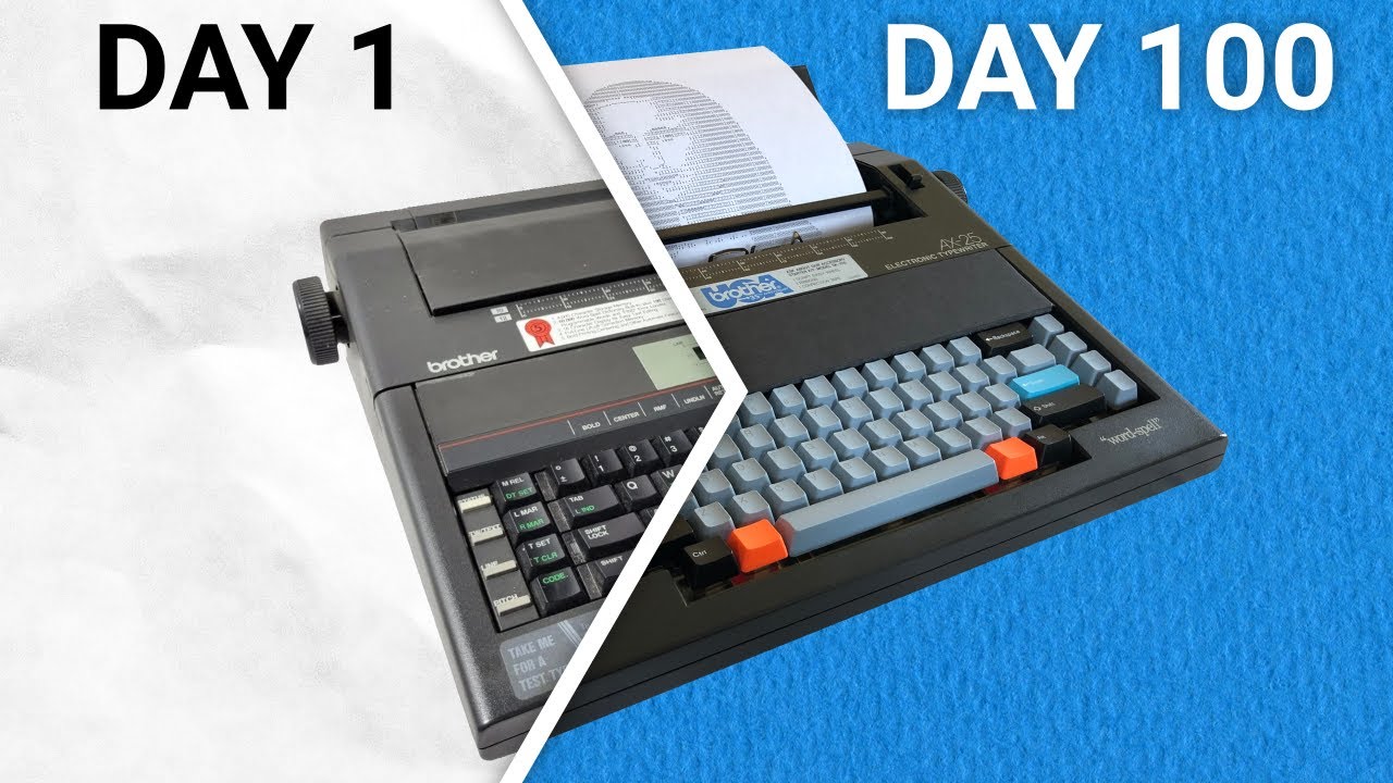 Artillect's Brother AX-25 Typewriter Is Reborn as an Arduino and