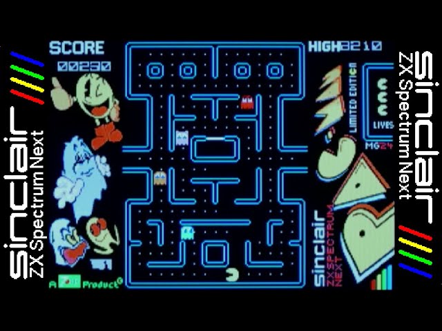 PACMAN (2024) ZX Spectrum Next - YouTube