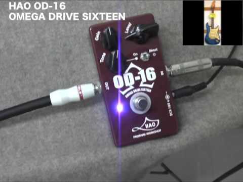 試奏動画 HAO OD-16 オメガドライブシックスティーン - YouTube
