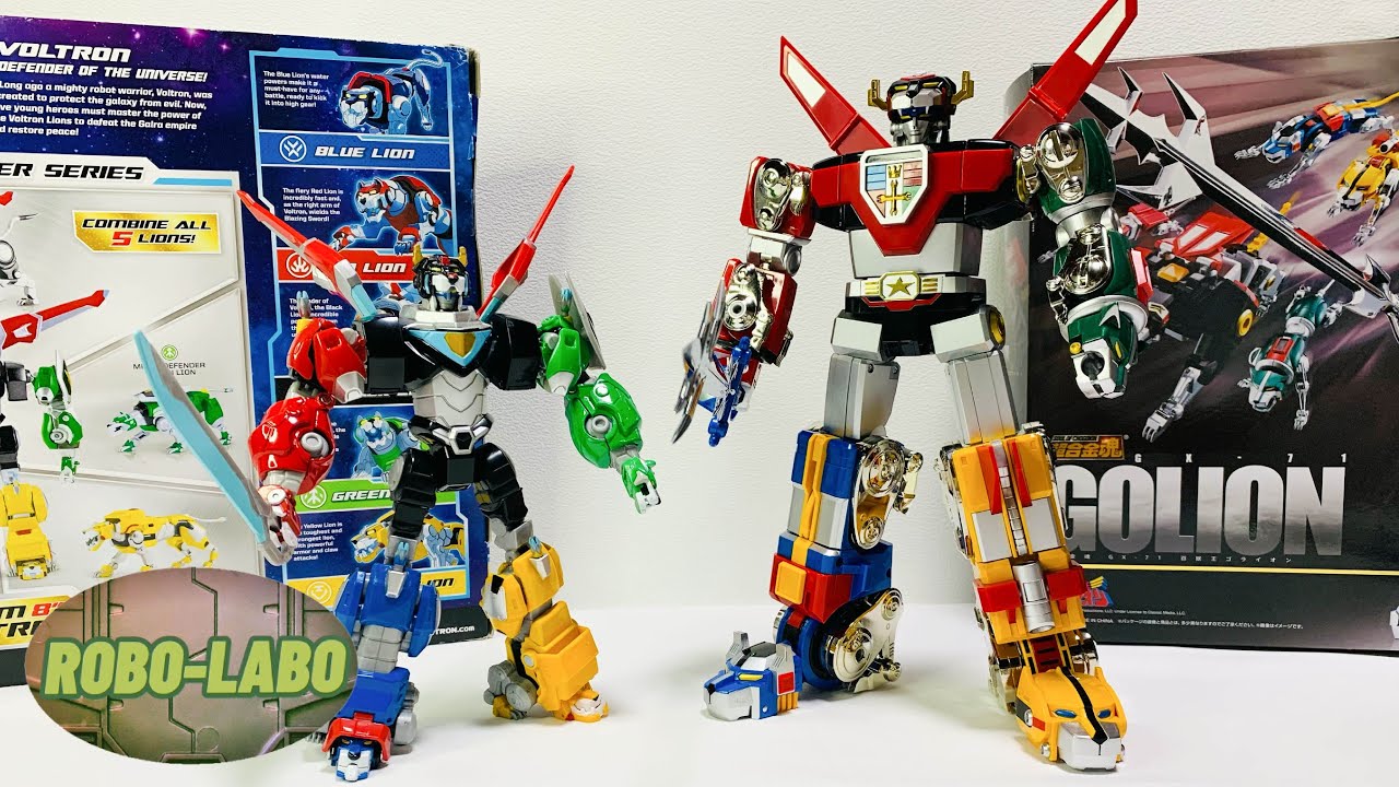 □ゴライオン 27cm変形合体可動発光 30thヴォルトロン トイナミ新品