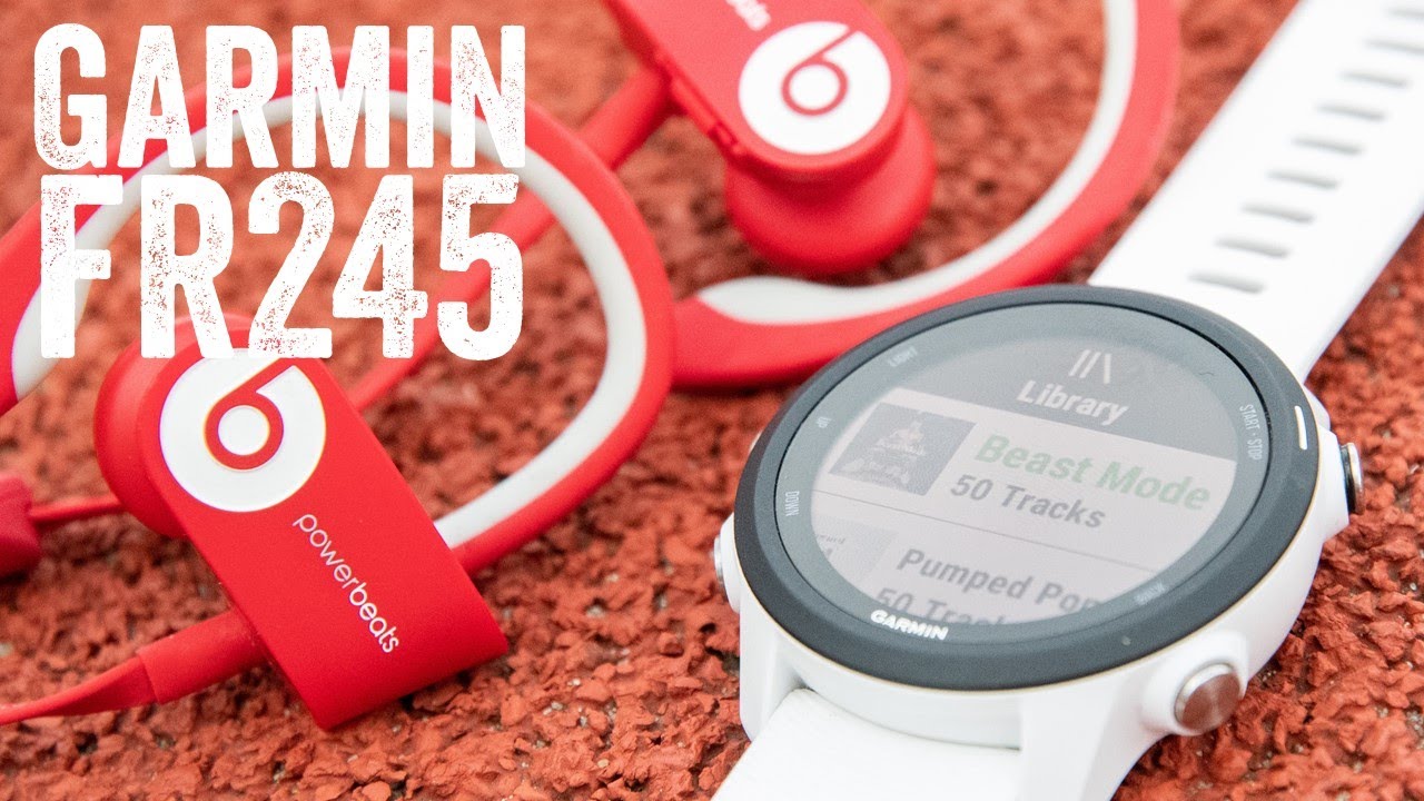 値下げ」Garmin ForeRunner245 music ホワイト ガーミン ForeAthlete