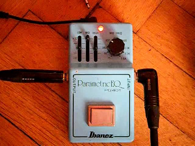 Pearl parametric eq pe-10 demo clip - YouTube