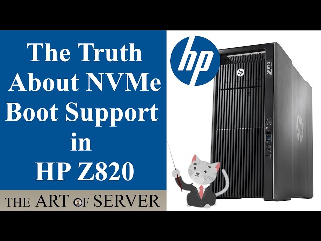 The Truth About NVMe Boot Support in HP Z820 - YouTube