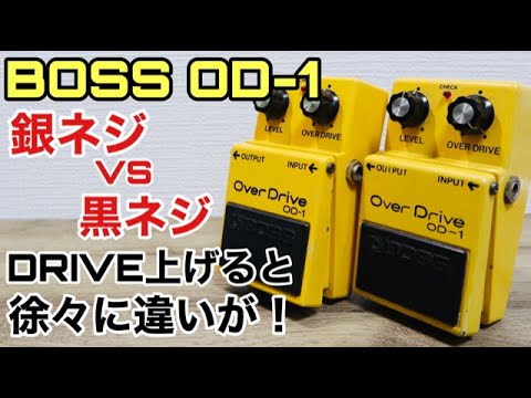 銀ネジODー1と黒ネジOD-1鳴らし比べ🎸【Presented by チバカン楽器