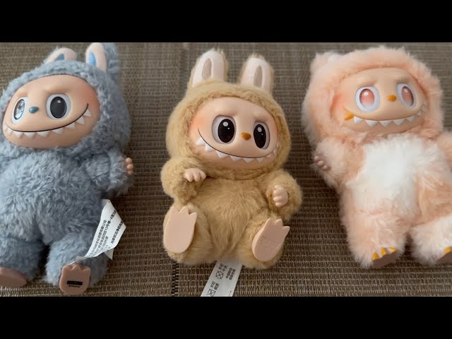 POP MART LABUBU MACARON VS HAVE A SEAT VS BIG INTO ENERGY