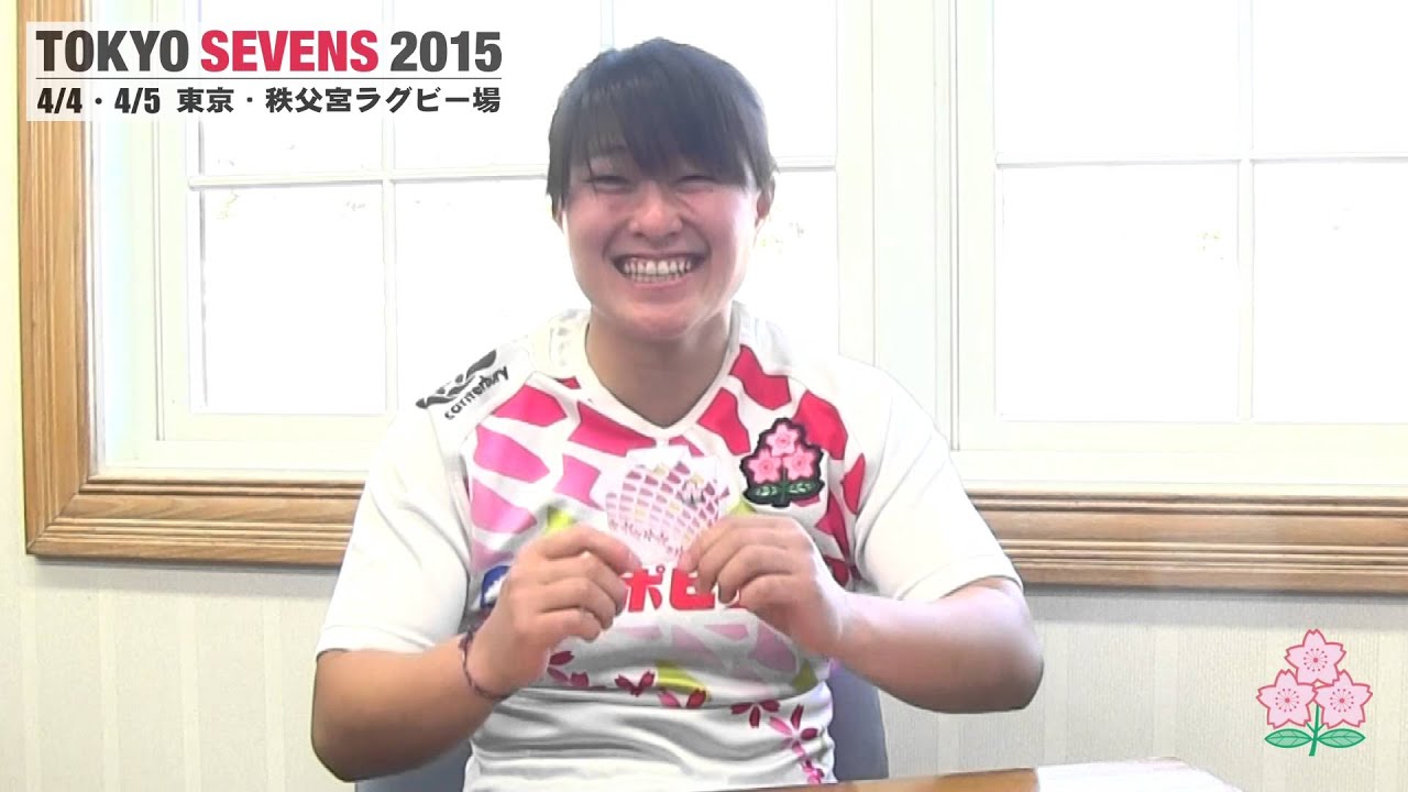 東京セブンズ2015 ラグビージャージー折り紙に挑戦！サクラセブンズ