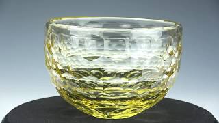 正倉院ガラス器摸 白瑠璃碗 由水常雄 - YouTube