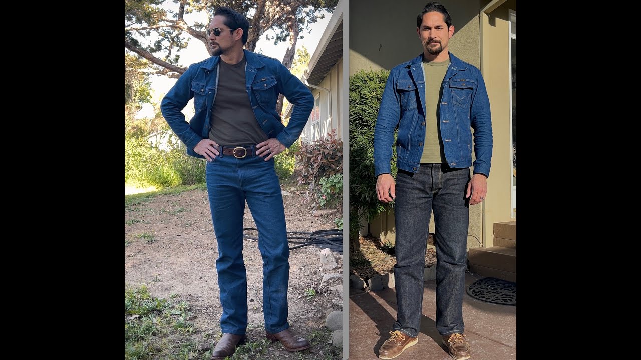 WRANGLER BLUE: Wrangler M159 Denim Jacket Review - YouTube