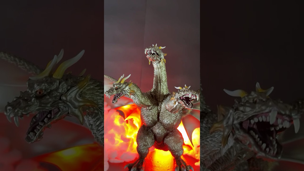 東宝大怪獣シリーズ キングギドラ 2001激闘カラーVer 東宝大怪獣