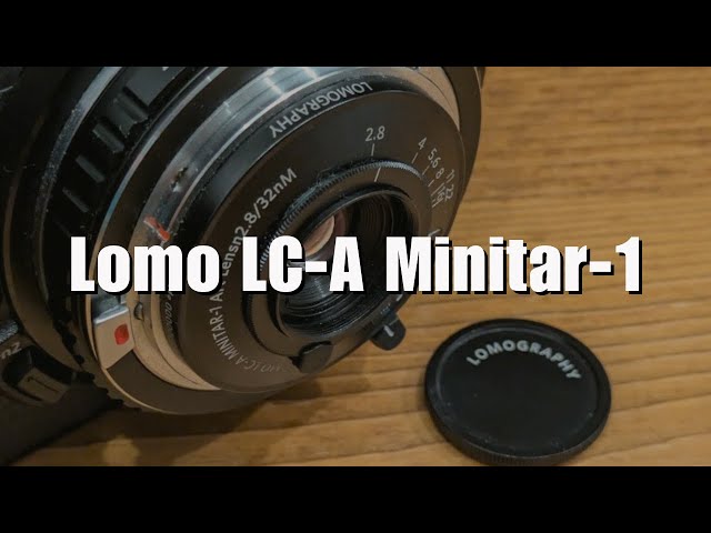 レンズ】Lomo LC-A Minitar-1 2.8/32 ブラック - YouTube