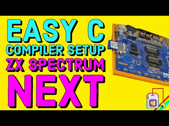 Easy C Programming on ZX Spectrum Next - How to set up - YouTube