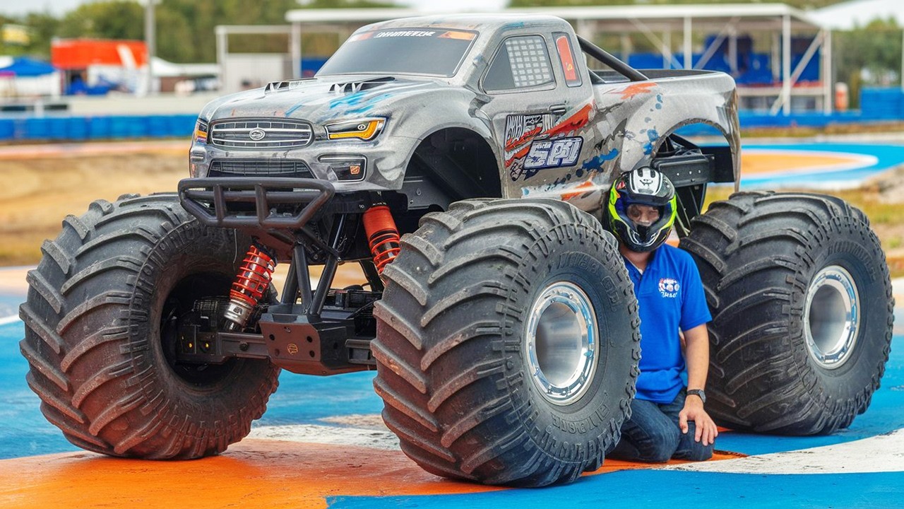 巨大ラジコン!! モンスタートラック!! Fast Lane Wild Fire RC Monster