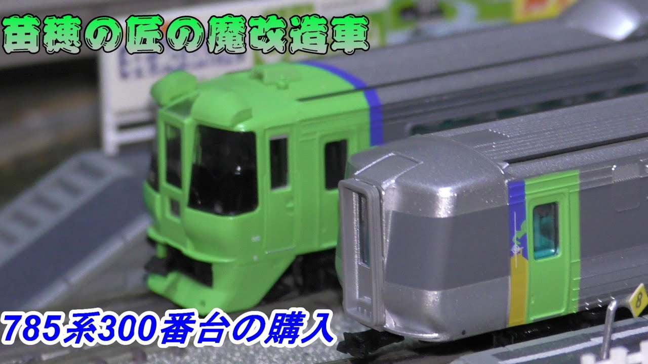 Train Model] Purchase of the 785 Series 300 modified by Naebo