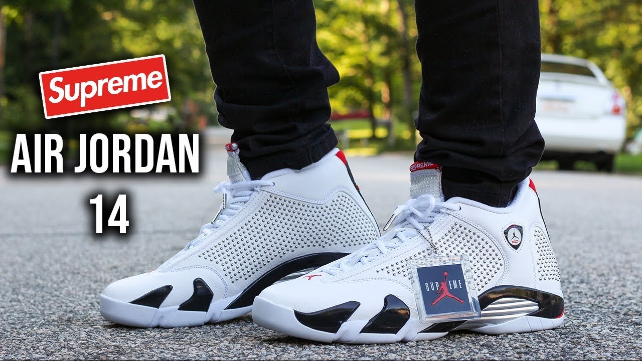 Air Jordan 14 Supreme Review And On foot - YouTube