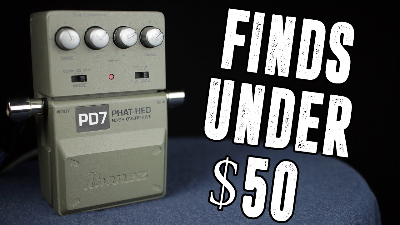 Finds Under $50 - Ibanez PD7 [Bass Demo] - YouTube