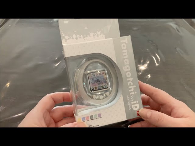 Unboxing a white Tamagotchi iD + how to play with and use it | A
