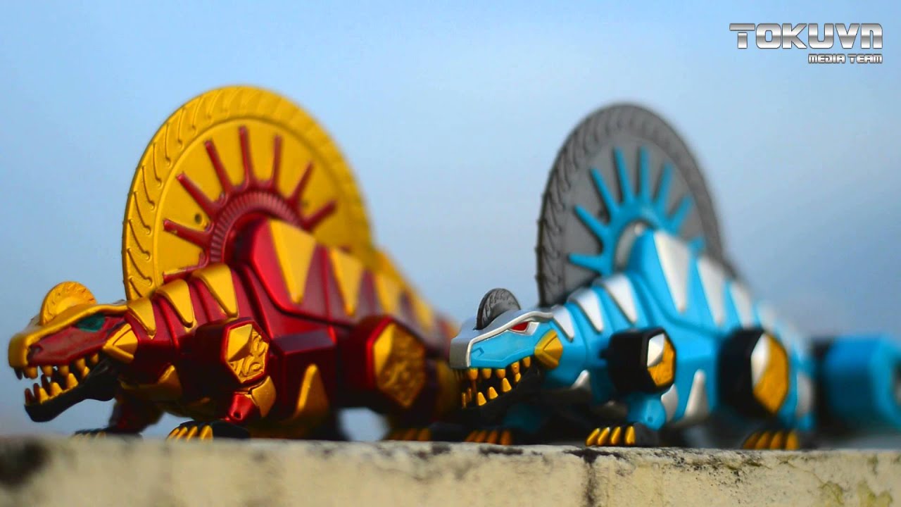 TMT][033] Review DX Bakuryuu Sentai Abaranger Firenokodon Custom