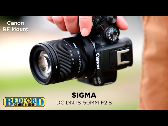 Sigma DC DN 18-50mm F2.8 for Canon RF Mount - YouTube