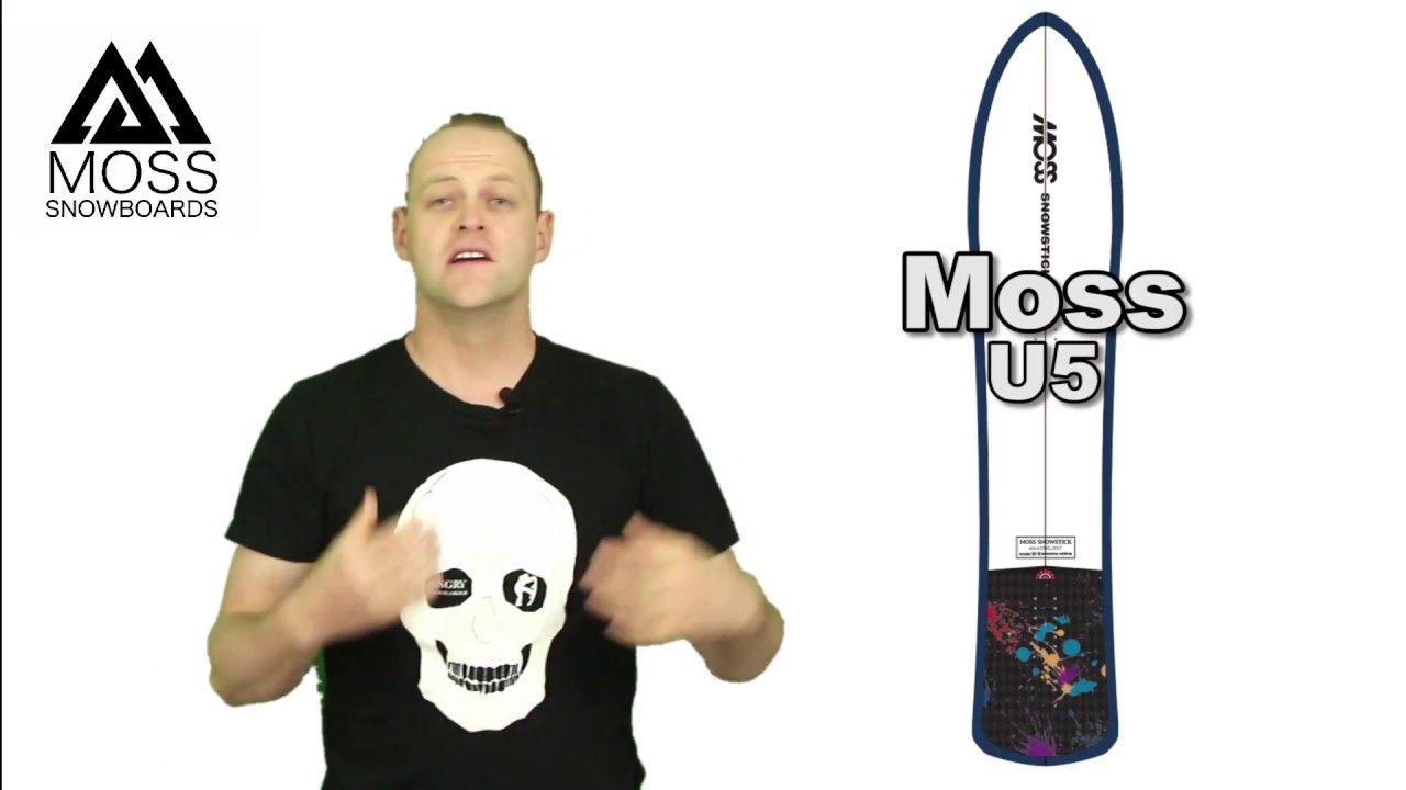 The Moss Snow Stick U5 Snowboard Review - YouTube