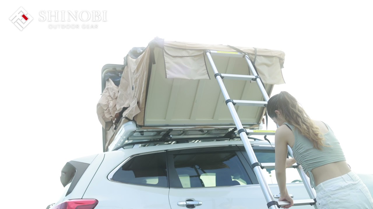 SHINOBIルーフテント - YouTube 新品未使用 SHINOBI ルーフテント