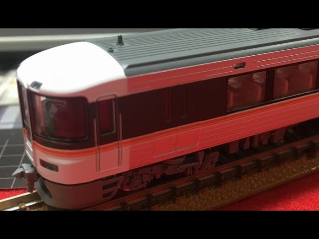 TOMIX Nゲージ 373系特急電車セット 6両 - YouTube