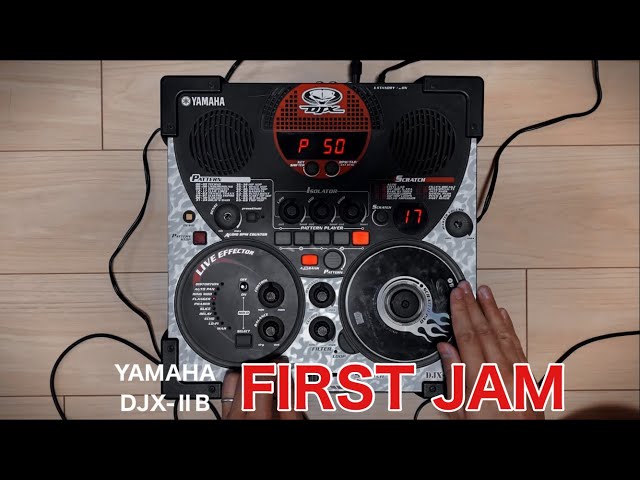 YAMAHA DJX-ⅡB:FIRST JAM - YouTube