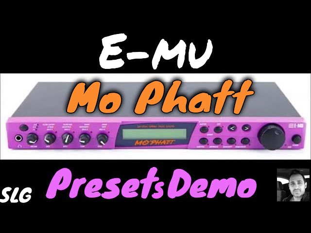 E-mu | Mo Phatt | Factory Demo Songs - YouTube