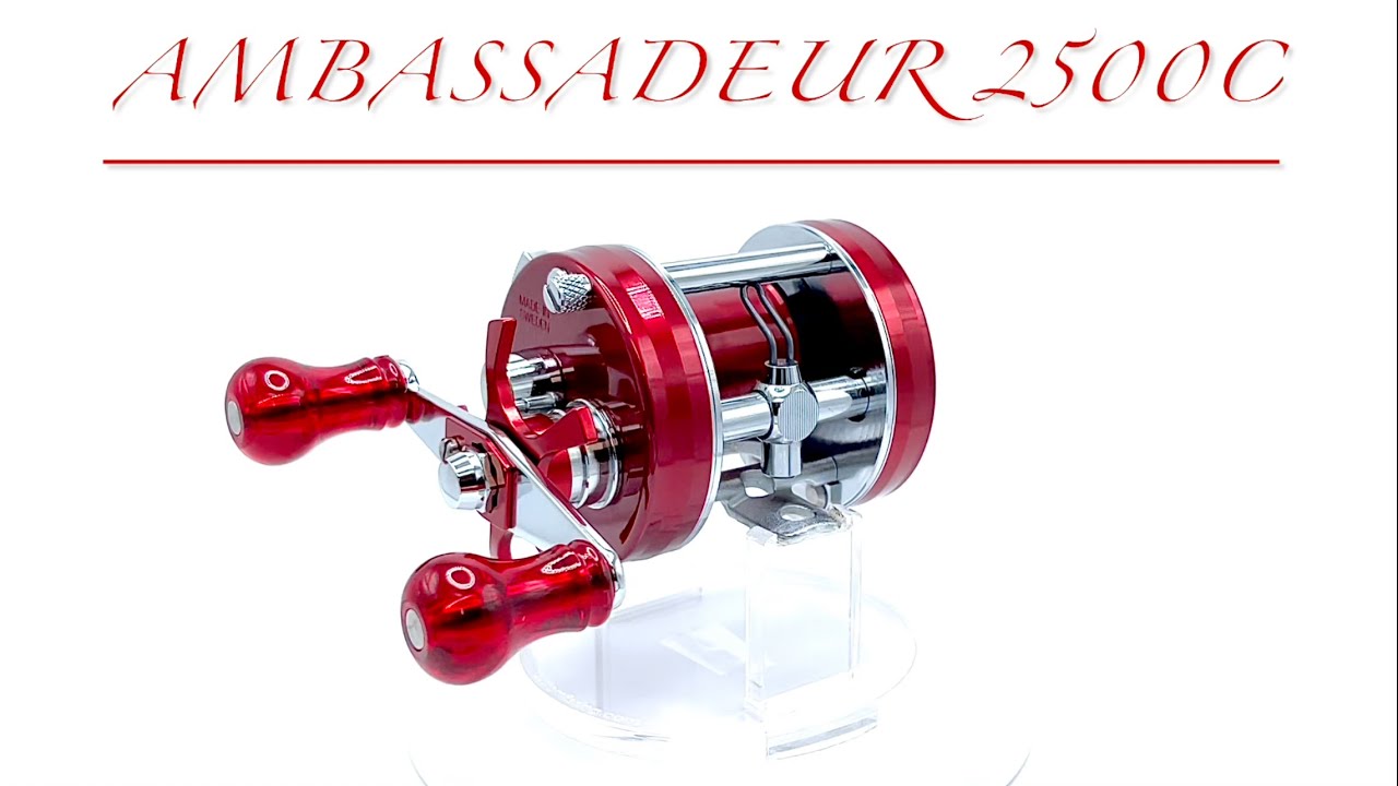 Red Ambassadeur 2500C Bait finesse tuned. Filmed in 4K 30FPS