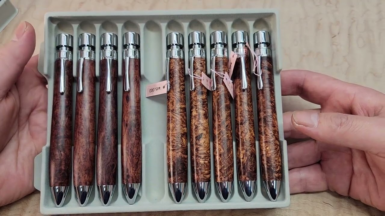 ローズウッドこぶ杢、これぞ極上 - YouTube