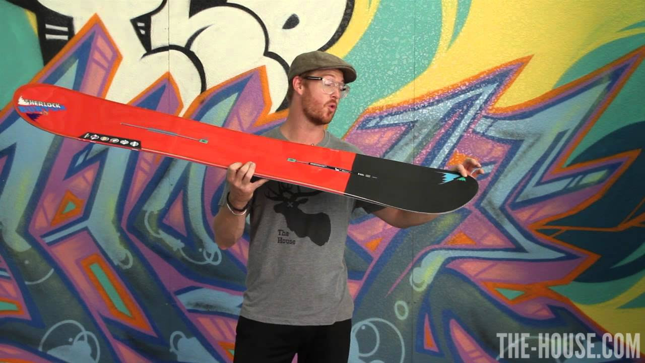 Burton Sherlock Snowboard 2013 Review - YouTube