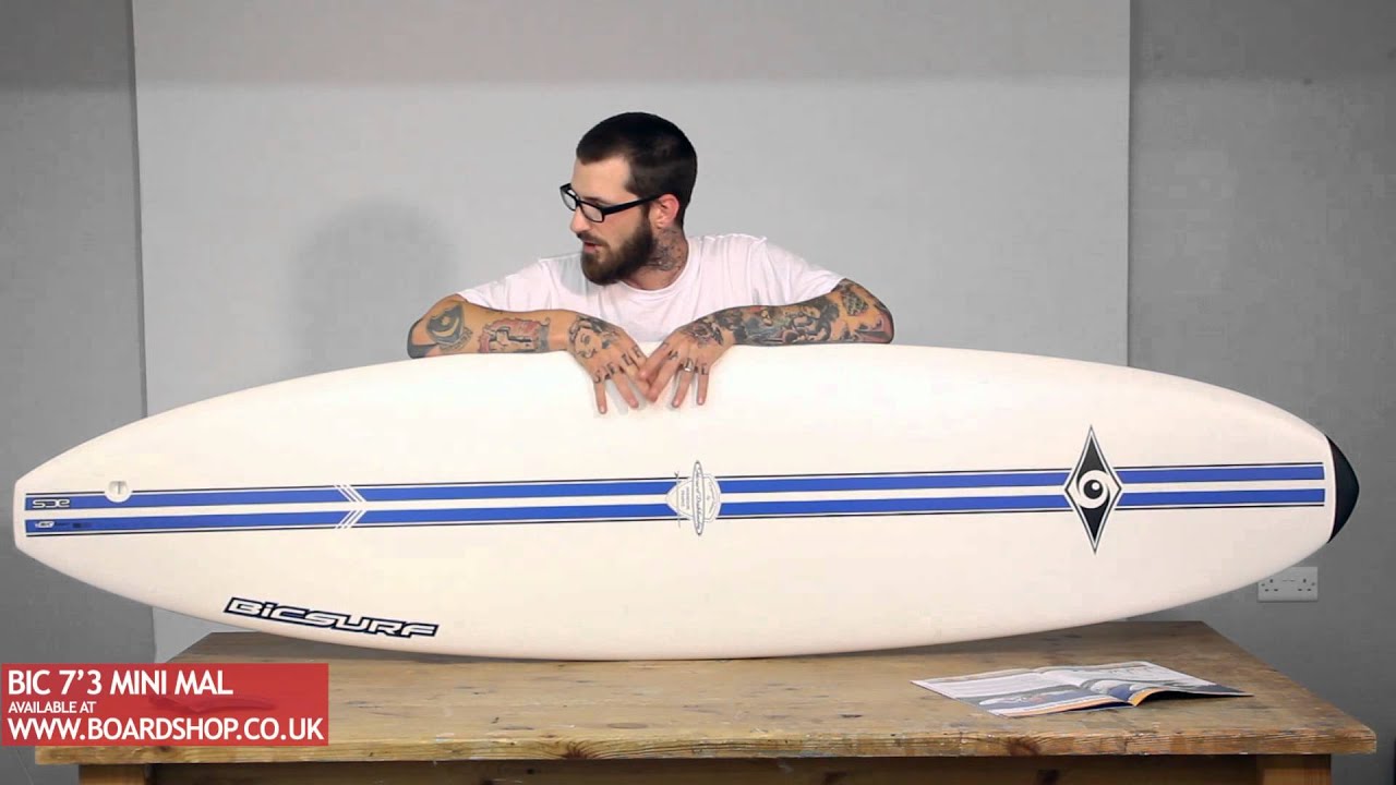 Bic 7'3 Mini Mal Review - YouTube