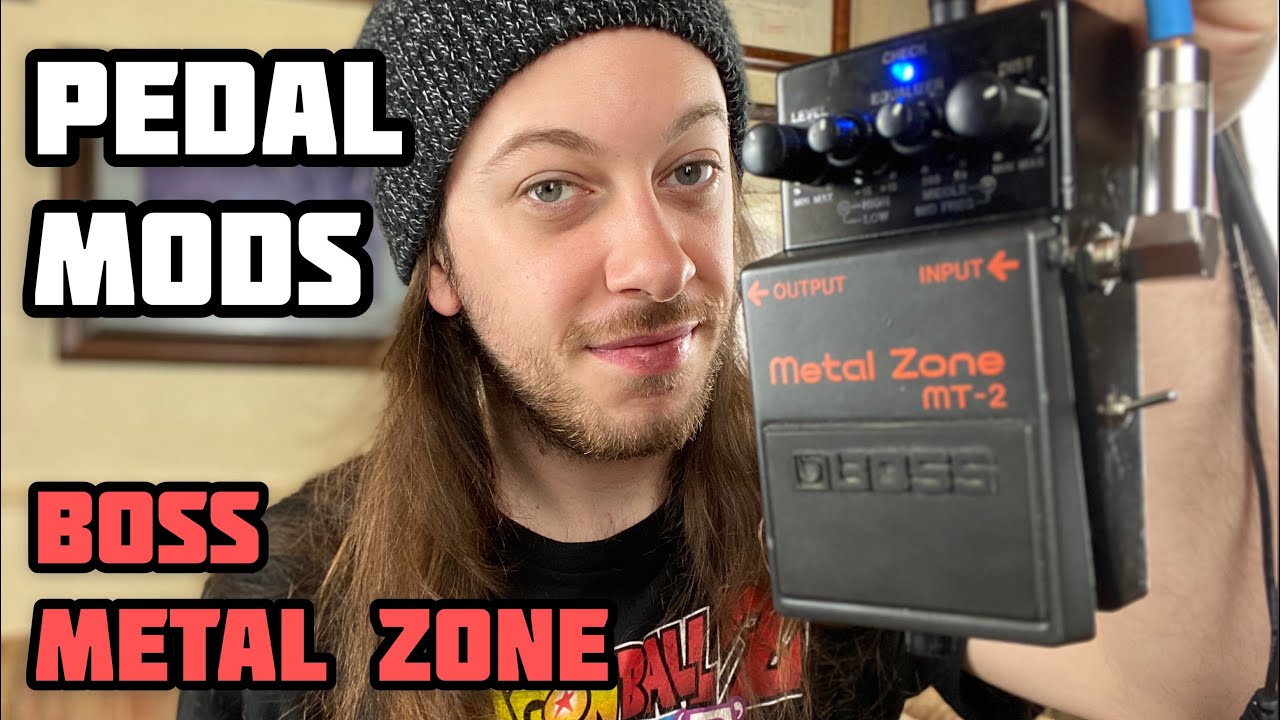 Boss MT-2 Metal Zone Mods: Tri-Gain, Sustainiac & Diezel Mod - YouTube