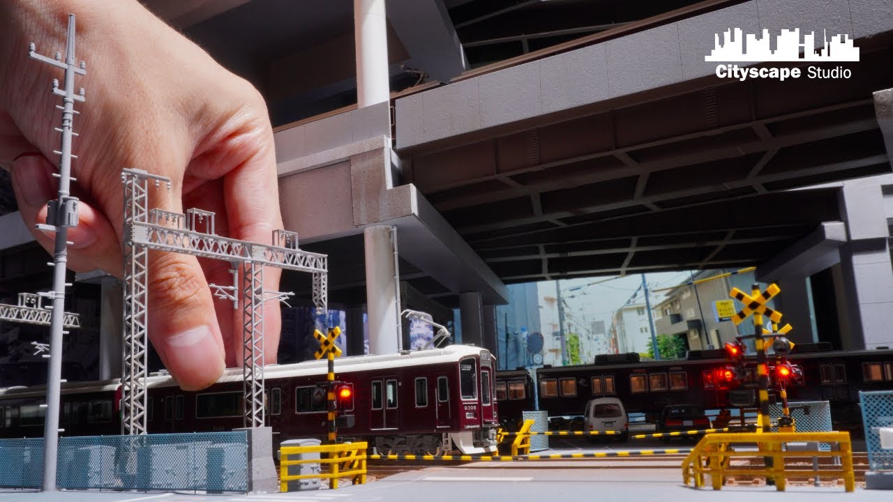 Making a Diorama of The Railroad Crossing which is Never Opened of