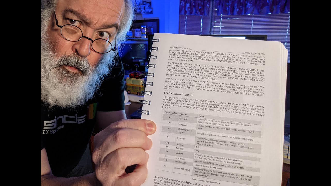 Sinclair ZX Spectrum Next 50Hz 60Hz - Which & How To Choose - NTSC