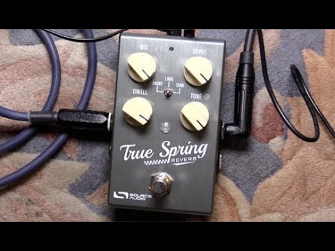 First Look - Source Audio True Spring Reverb - YouTube