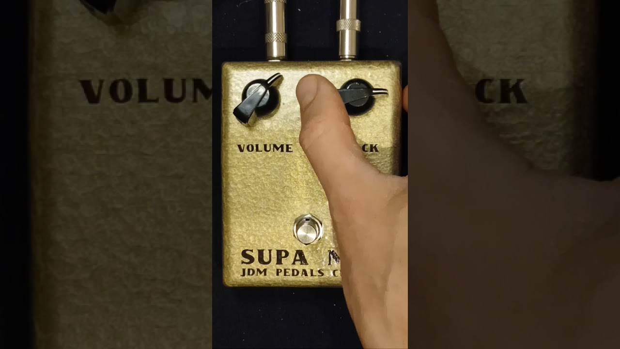 JDM Custom Supa Fuzz MK1 - Supa MKI OC75 Fuzz Pedal - YouTube