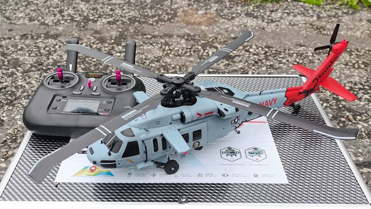 特価 ・バッテリー2個付◇F09-H Sea Hawk （UH-60 ）BNF GPS装備 1/47