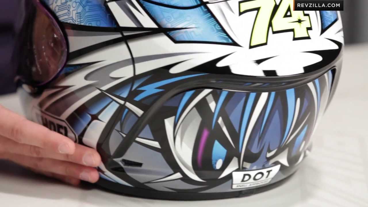 Shoei X-12 Daijiro Kato Helmet Review at RevZilla.com - YouTube