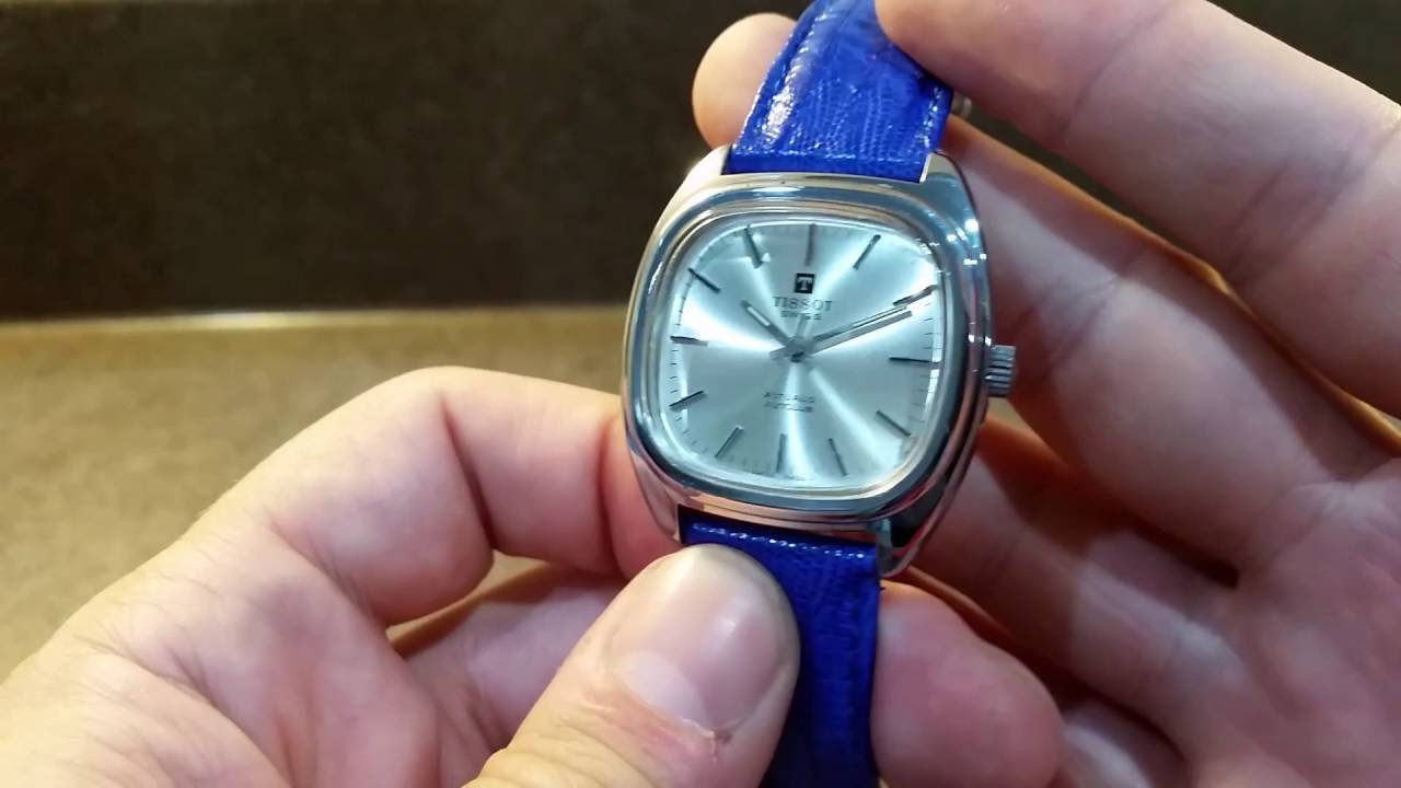 1978 Tissot Actualis Autolub with box and papers - YouTube