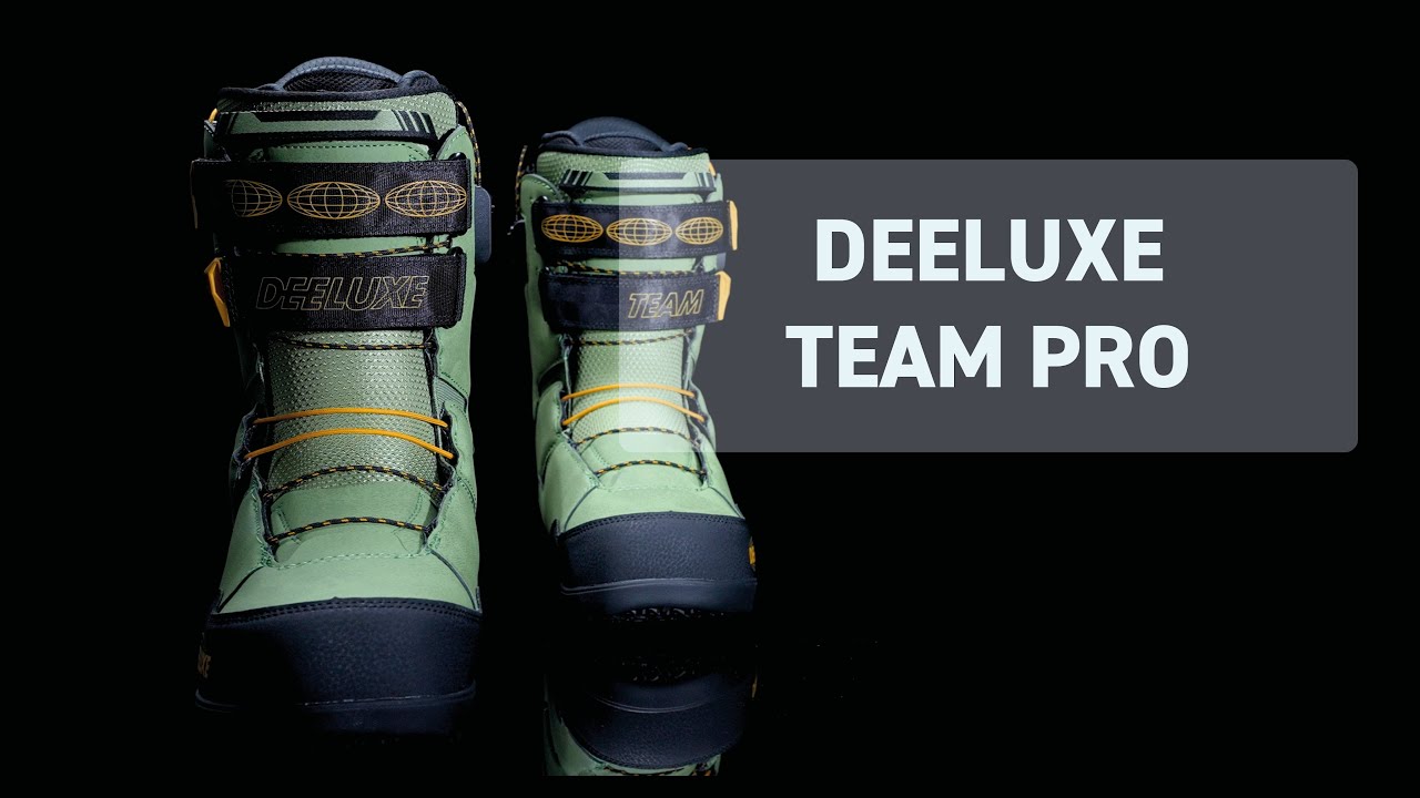 DEELUXE TEAM PRO 24-25 Snowboard Boots - YouTube