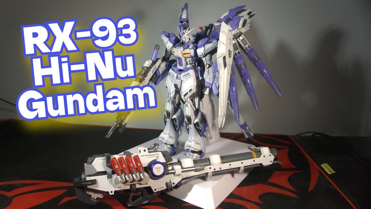 1:100 RX-93-ν2 Hi-Nu Gundam - Timelapse Build (VTIGER - Gunpla