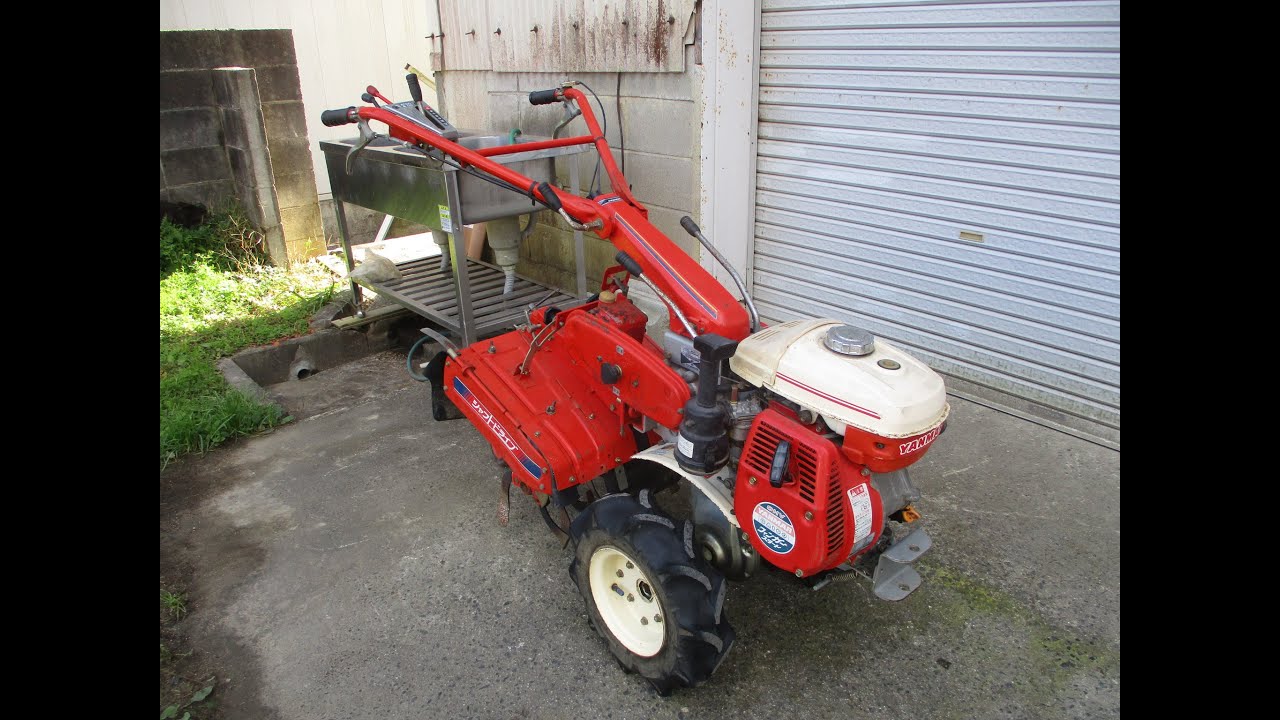 ヤンマー 管理機 PRT55 耕耘幅450mm 逆転付き ナタ爪 GA160 最大5.8