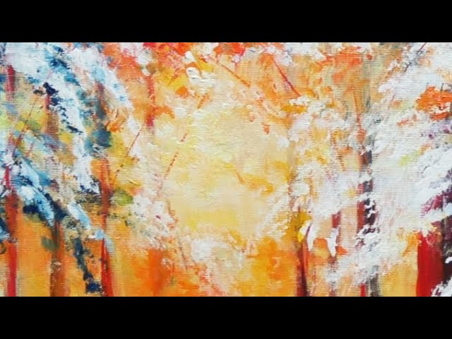 油絵オーダーができるまで【暖かい冬】#油彩画 #油彩 #芸術 #油絵 #絵