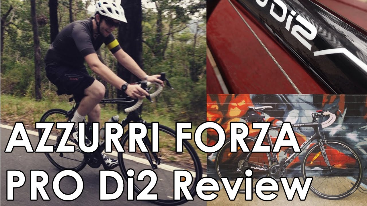 Azzurri Forza Pro Ultegra Di2 11 Review - YouTube