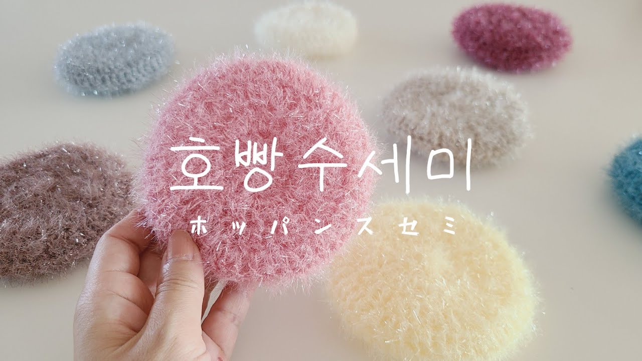How to make the basic round Korean eco-scrubber 