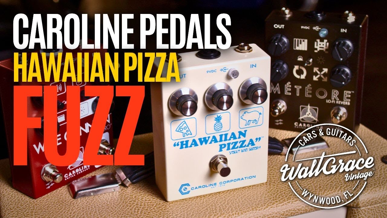 Caroline Guitar Company: HAWAIIAN PIZZA (Sweet and Savoury!) - YouTube