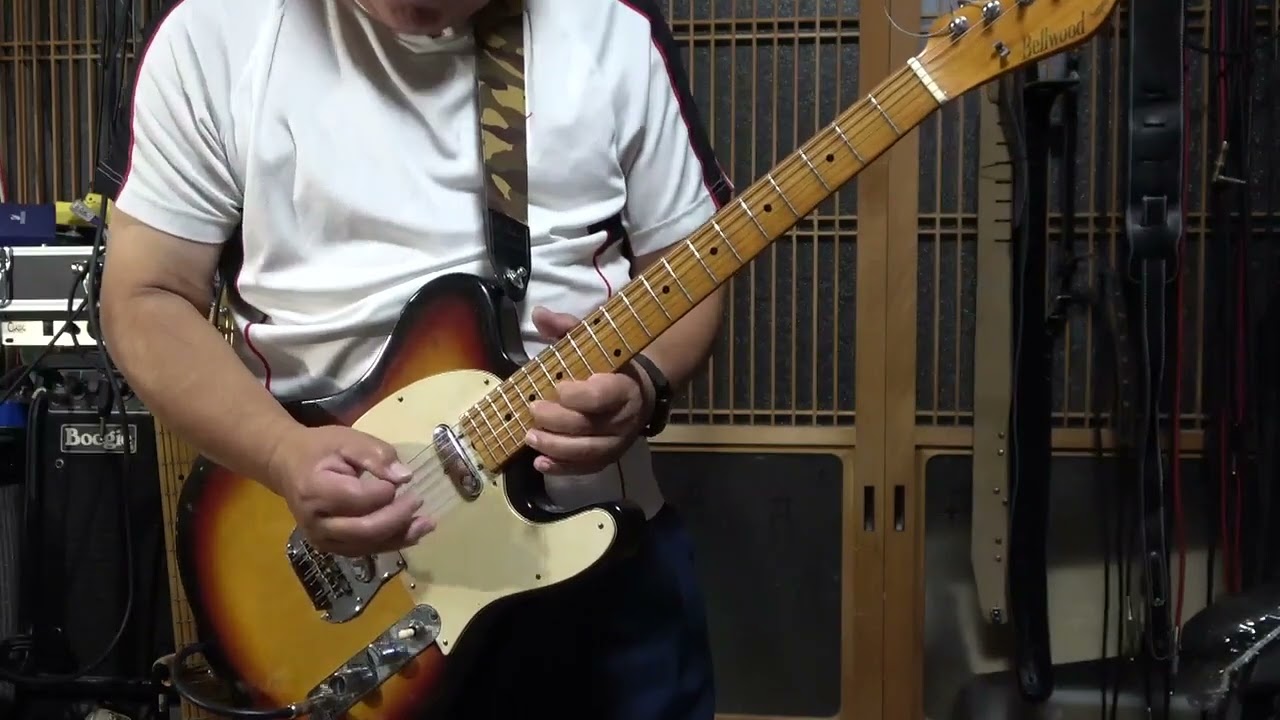 衝動買いしたギター弾いてみた】Bellwood Super Swinger 1974頃