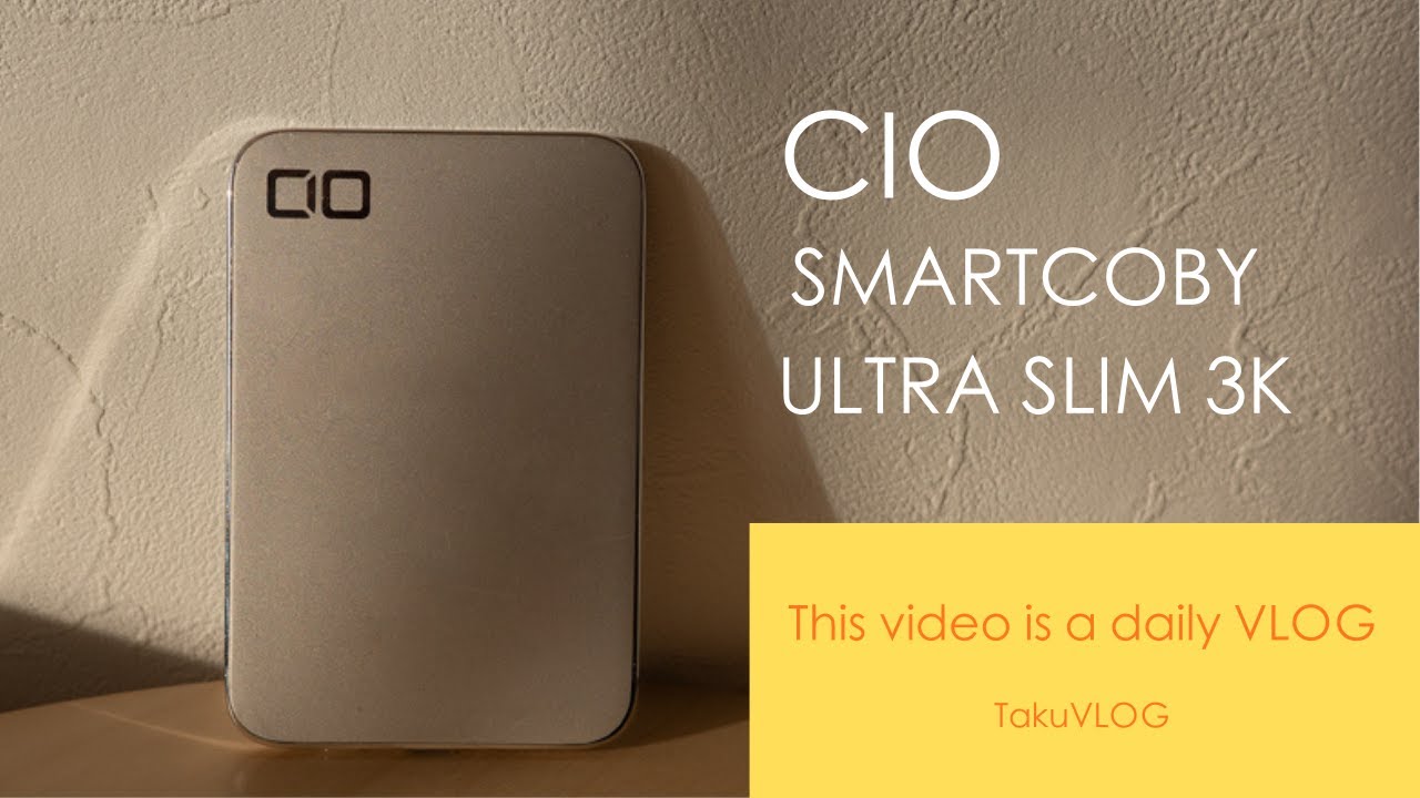 CIO SMARTCOBY ULTRA SLIM 3K mobile battery is equipped with