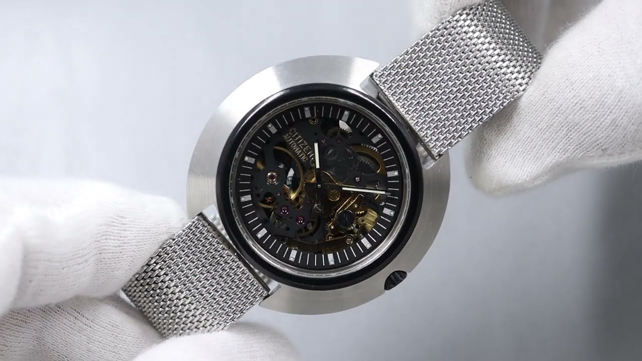 シチズン 両面スケルトン Ref.4-760166TA 1970年代 w-29957 | スイート